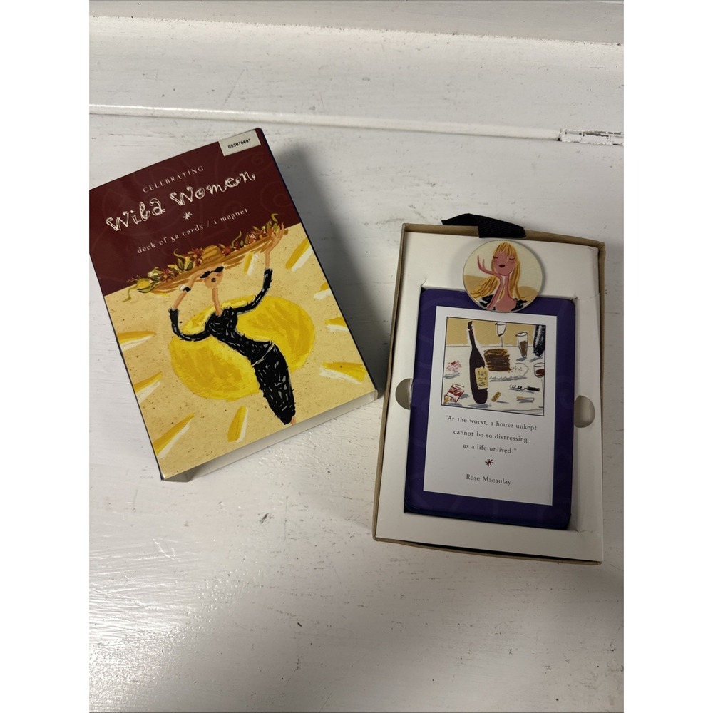 Wild Women - Deck of 52 cards and 1 Magnet, Autumn Stephens Inspirational Quotes